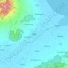 Mapa topográfico Pati, altitude, relevo