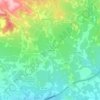 Mapa topográfico Cornudella, altitude, relevo