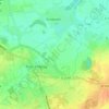 Mapa topográfico La Planque, altitude, relevo