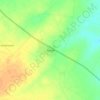 Mapa topográfico Pande, altitude, relevo