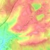 Mapa topográfico A-do-Barbas, altitude, relevo