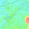 Mapa topográfico Lumpang, altitude, relevo