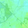 Mapa topográfico Kankakee, altitude, relevo