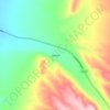 Mapa topográfico Saladillo, altitude, relevo