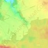 Mapa topográfico Fontaineroux, altitude, relevo