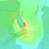 Mapa topográfico Budj Bim, altitude, relevo