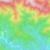 Mapa topográfico Valos, altitude, relevo