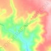 Mapa topográfico Ingazeira, altitude, relevo