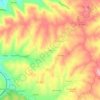 Mapa topográfico Pipa, altitude, relevo