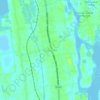 Mapa topográfico Eramalloor, altitude, relevo