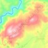 Mapa topográfico Matampay, altitude, relevo