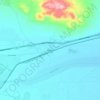 Mapa topográfico Yermo, altitude, relevo
