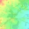 Mapa topográfico Namakkal, altitude, relevo