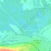 Mapa topográfico Le Bois d'Étoge, altitude, relevo