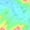 Mapa topográfico El Hinojal, altitude, relevo