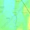 Mapa topográfico La Zanja, altitude, relevo