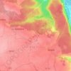Mapa topográfico L'Essart Clément, altitude, relevo