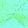 Mapa topográfico Caselle Provinciale, altitude, relevo