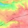 Mapa topográfico Prévilliers, altitude, relevo