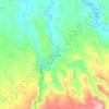 Mapa topográfico Lau Tepu, altitude, relevo