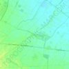 Mapa topográfico Fossatone, altitude, relevo