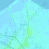Mapa topográfico Pangarengan, altitude, relevo