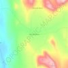 Mapa topográfico Vale do Paraíso, altitude, relevo