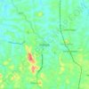Mapa topográfico Wandoor, altitude, relevo