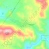 Mapa topográfico Guatay, altitude, relevo