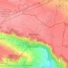 Mapa topográfico Roussigny, altitude, relevo