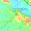 Mapa topográfico Chimbi, altitude, relevo
