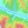 Mapa topográfico Kengu, altitude, relevo