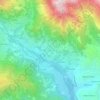 Mapa topográfico Drusacco, altitude, relevo