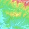 Mapa topográfico Nahan, altitude, relevo