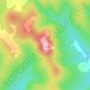 Mapa topográfico гора Кетанда, altitude, relevo