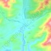 Mapa topográfico San Emiliano, altitude, relevo