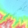 Mapa topográfico Τροιζήνα, altitude, relevo