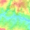 Mapa topográfico Kerlijer, altitude, relevo
