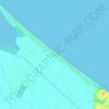 Mapa topográfico Pukehina Beach, altitude, relevo