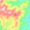 Mapa topográfico Tagumpay, altitude, relevo