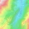 Mapa topográfico Pré Revenaz (Village Savoyard), altitude, relevo