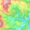 Mapa topográfico Ouselle, altitude, relevo