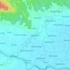 Mapa topográfico Ngusikan, altitude, relevo