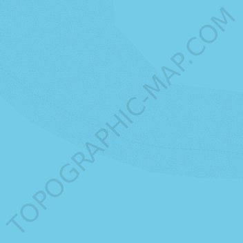 Mapa topográfico Banc de Tokorua, altitude, relevo