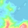 Mapa topográfico Poblacion, altitude, relevo