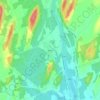 Mapa topográfico Batawa, altitude, relevo
