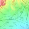 Mapa topográfico Urbanització Camí de l'Ermita, altitude, relevo