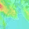 Mapa topográfico Плодовое, altitude, relevo