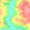 Mapa topográfico Кунеево, altitude, relevo