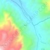 Mapa topográfico Vilcas, altitude, relevo